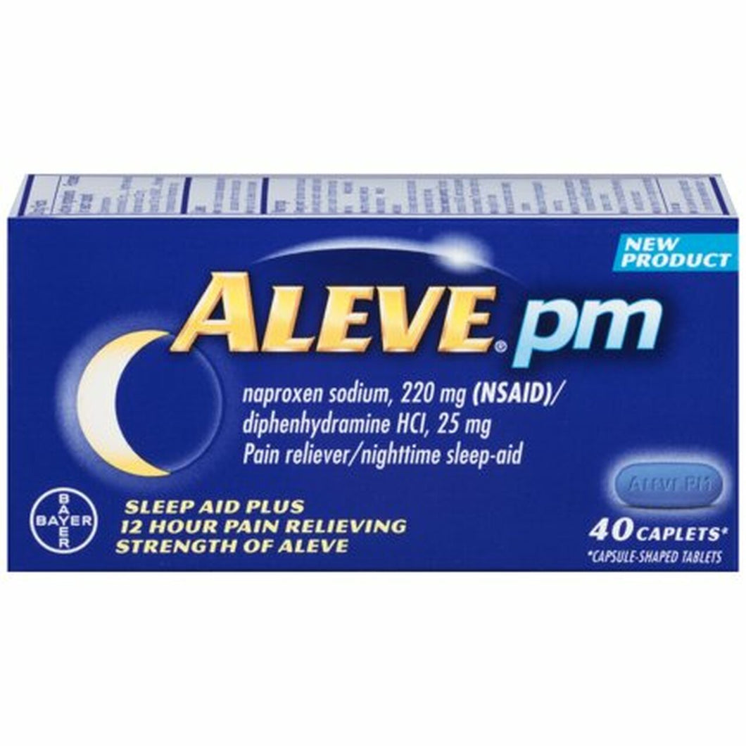 ALEVE PM CAPLET 40CT