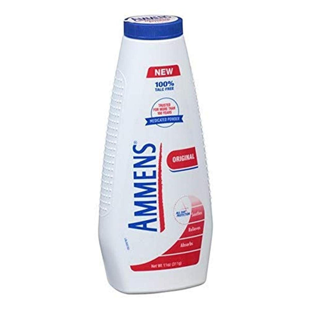 AMMENS ORGNL MEDICTD TALC FREE PWDR 11OZ