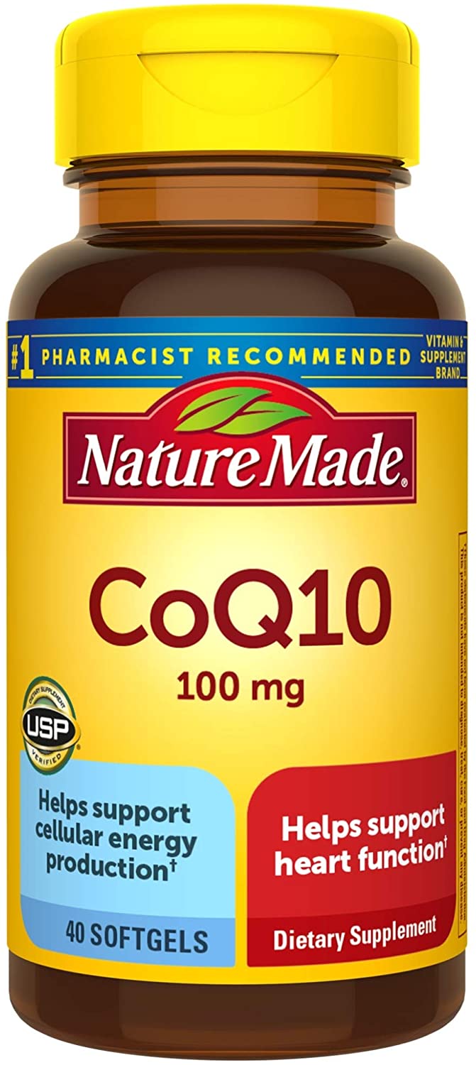 COQ10 100MG SOFTGEL 33%BNS 40CT NAT MADE