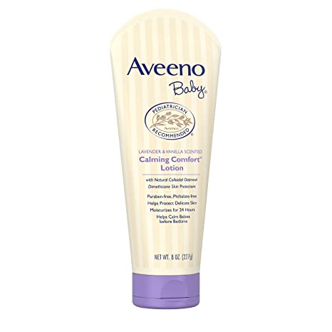 Aveeno Baby Calming Comfort Moisturizing Non-Greasy Lotion, 8 fl oz