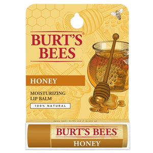 Burt's Bees 100% Natural Moisturizing Lip Balm, Honey with Beeswax