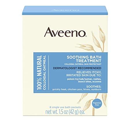 AVEENO BATH PACKET REGULAR 8X12OZ