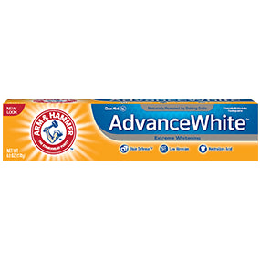 ARM&H ADVANCE WHITE PASTE BSP 6OZ CLEAN MINT