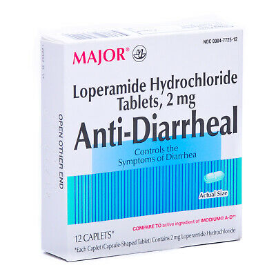 ANTI-DIARRHEAL 2MG CAPLET 12CT MAJ